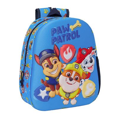 Mochila pré-escolar Patrulha Pata - 33 cm - BONECADA