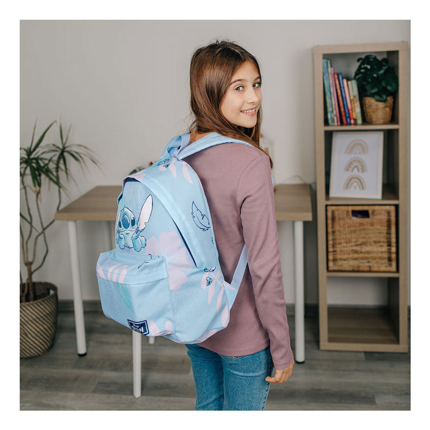 Mochila Stitch Azul 39 cm - BONECADA