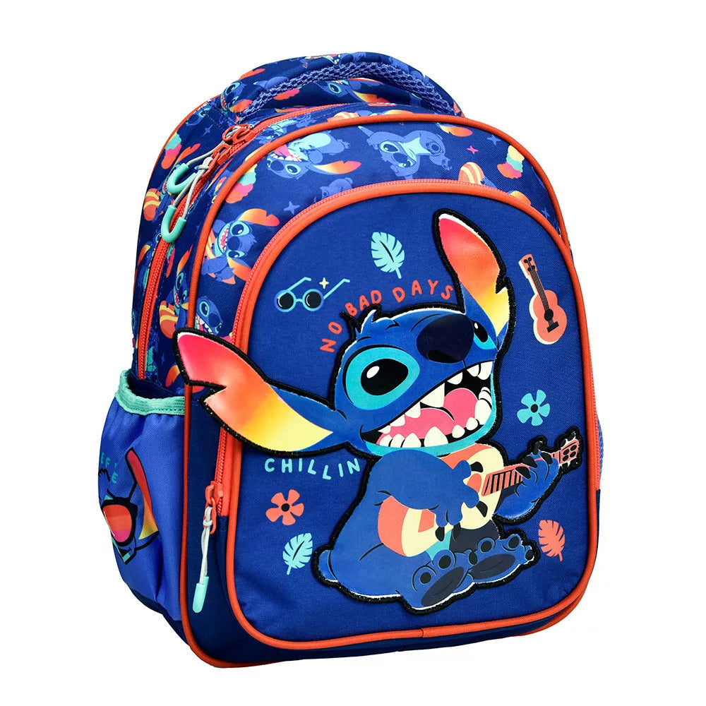 Mochila pré-escolar Stitch 30 cm - BONECADA