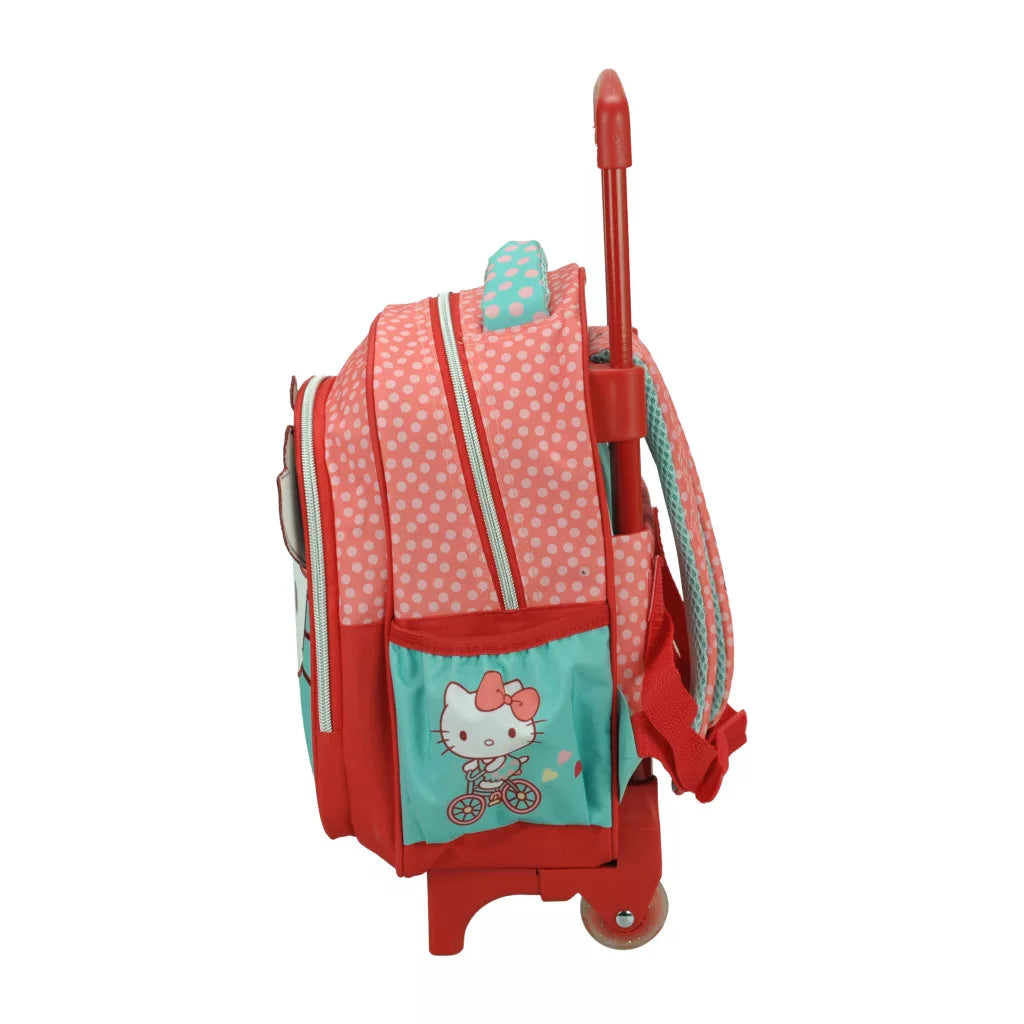 Mochila Trolley pré-escolar Hello Kitty 30 cm - BONECADA