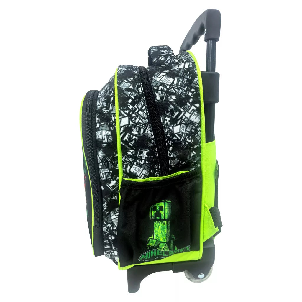 Mochila Trolley pré-escolar Minecraft Metro Art 30 cm - BONECADA