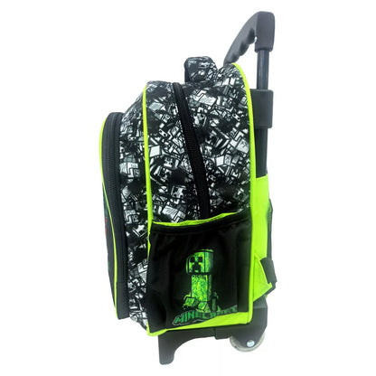 Mochila Trolley pré-escolar Minecraft Metro Art 30 cm - BONECADA