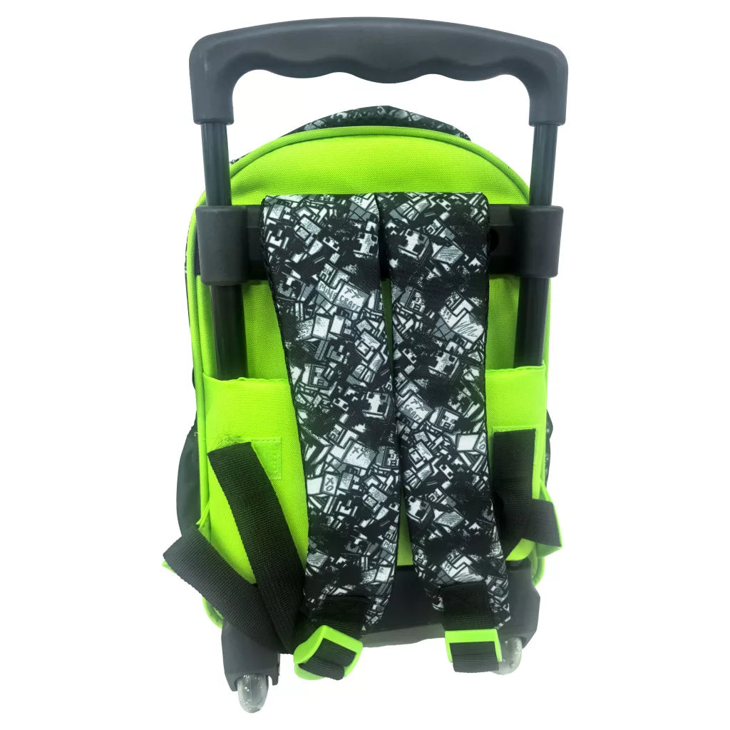 Mochila Trolley pré-escolar Minecraft Metro Art 30 cm - BONECADA