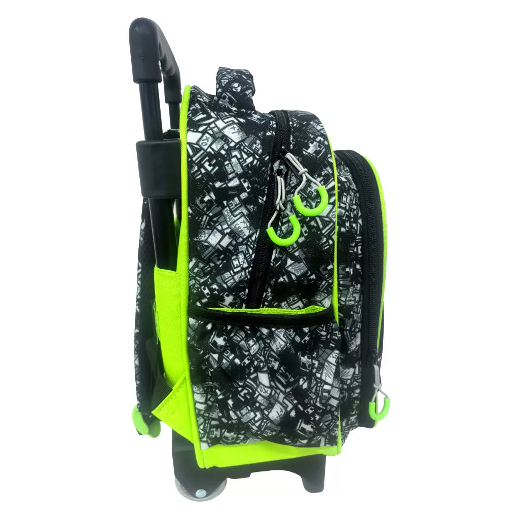 Mochila Trolley pré-escolar Minecraft Metro Art 30 cm - BONECADA