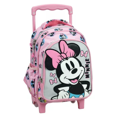 Mochila Trolley pré-escolar Minnie 30 cm - BONECADA