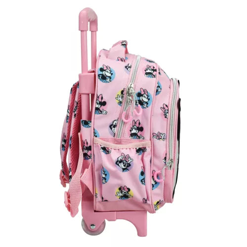 Mochila Trolley pré-escolar Minnie 30 cm - BONECADA
