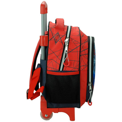 Mochila Trolley pré-escolar Spiderman Frame 30 cm - BONECADA