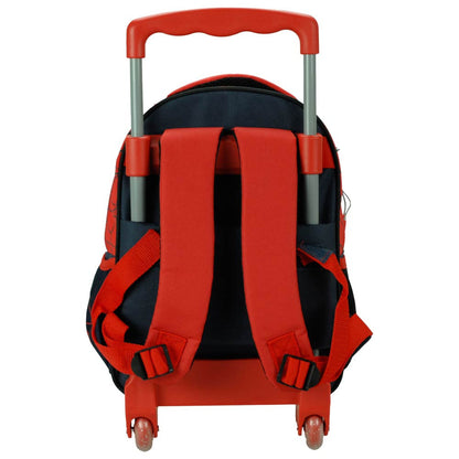 Mochila Trolley pré-escolar Spiderman Frame 30 cm - BONECADA