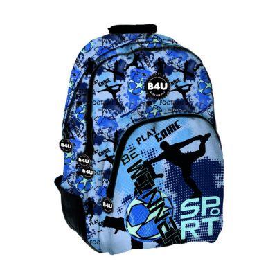 Mochila Escolar Futebol Be Winner 44 cm