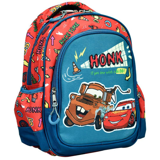 Mochila pré-escolar Cars Honk 30 cm - BONECADA