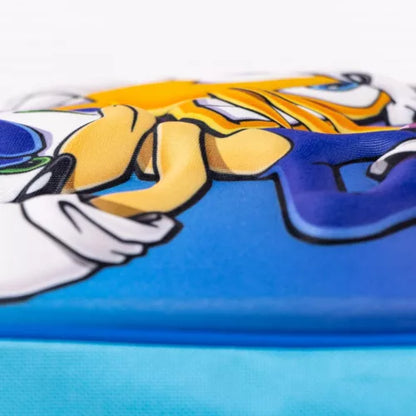 Mochila pré-escolar Sonic 3D - 31 cm - BONECADA