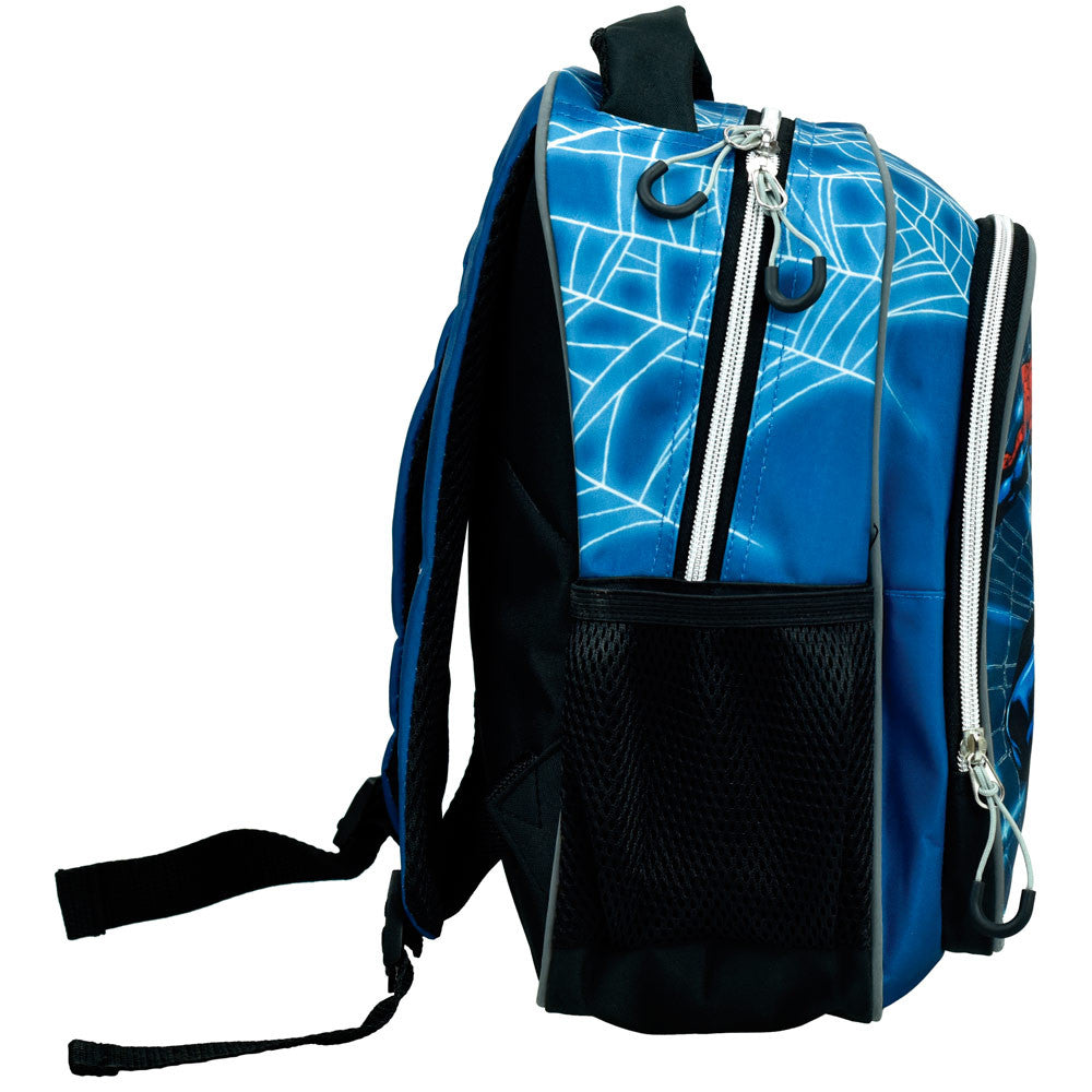 Mochila pré-escolar Spiderman Web 31 cm - BONECADA