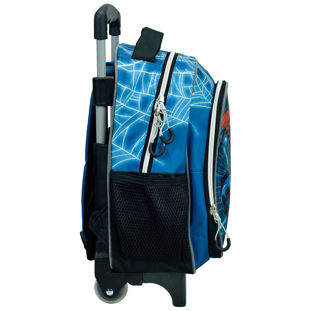 Mochila Trolley pré-escolar Spiderman Web 30 cm - BONECADA