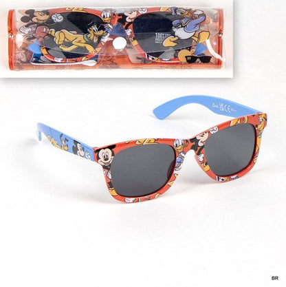Óculos de Sol Mickey Vermelho com bolsa - BONECADA