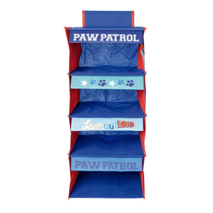 Organizador de armário Patrulha Pata com 4 divisórias