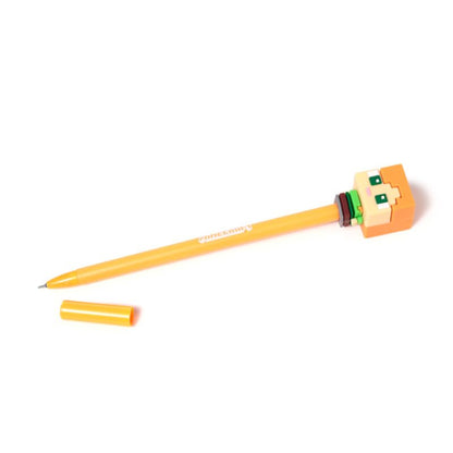Caneta apagável com topo de silicone Inkredible com Minecraft Chibi