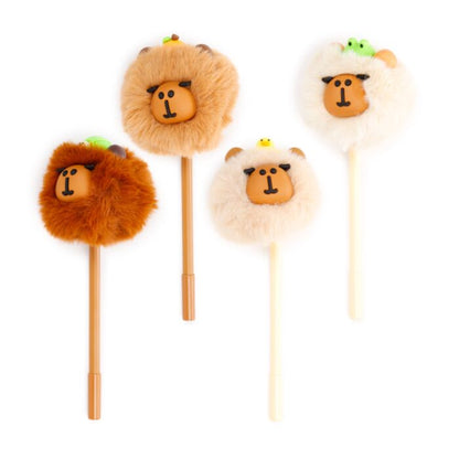 Caneta Pom Pom Capivara de ponta fina