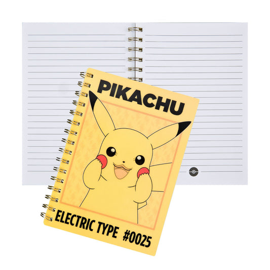 Caderno 3D Pokémon Pikachu