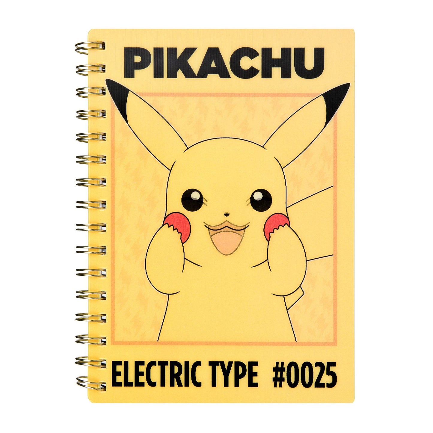Caderno 3D Pokémon Pikachu