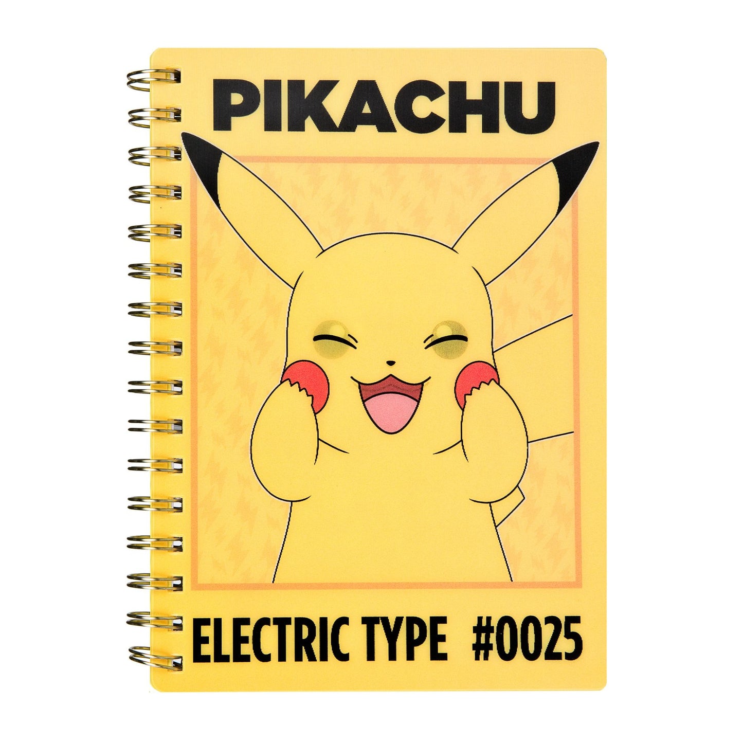 Caderno 3D Pokémon Pikachu