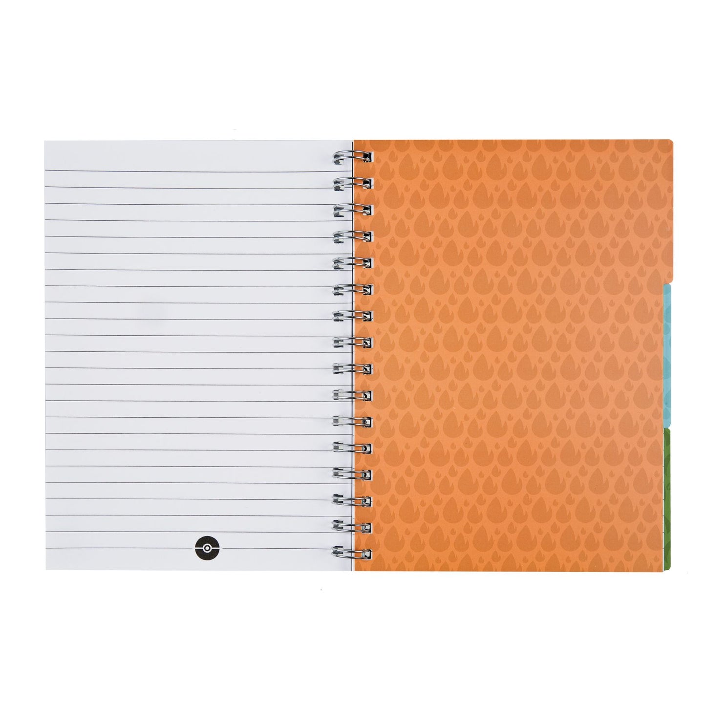 Caderno Pokemon com Separadores