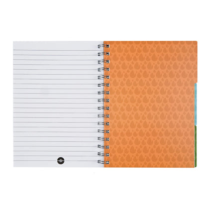 Caderno Pokemon com Separadores