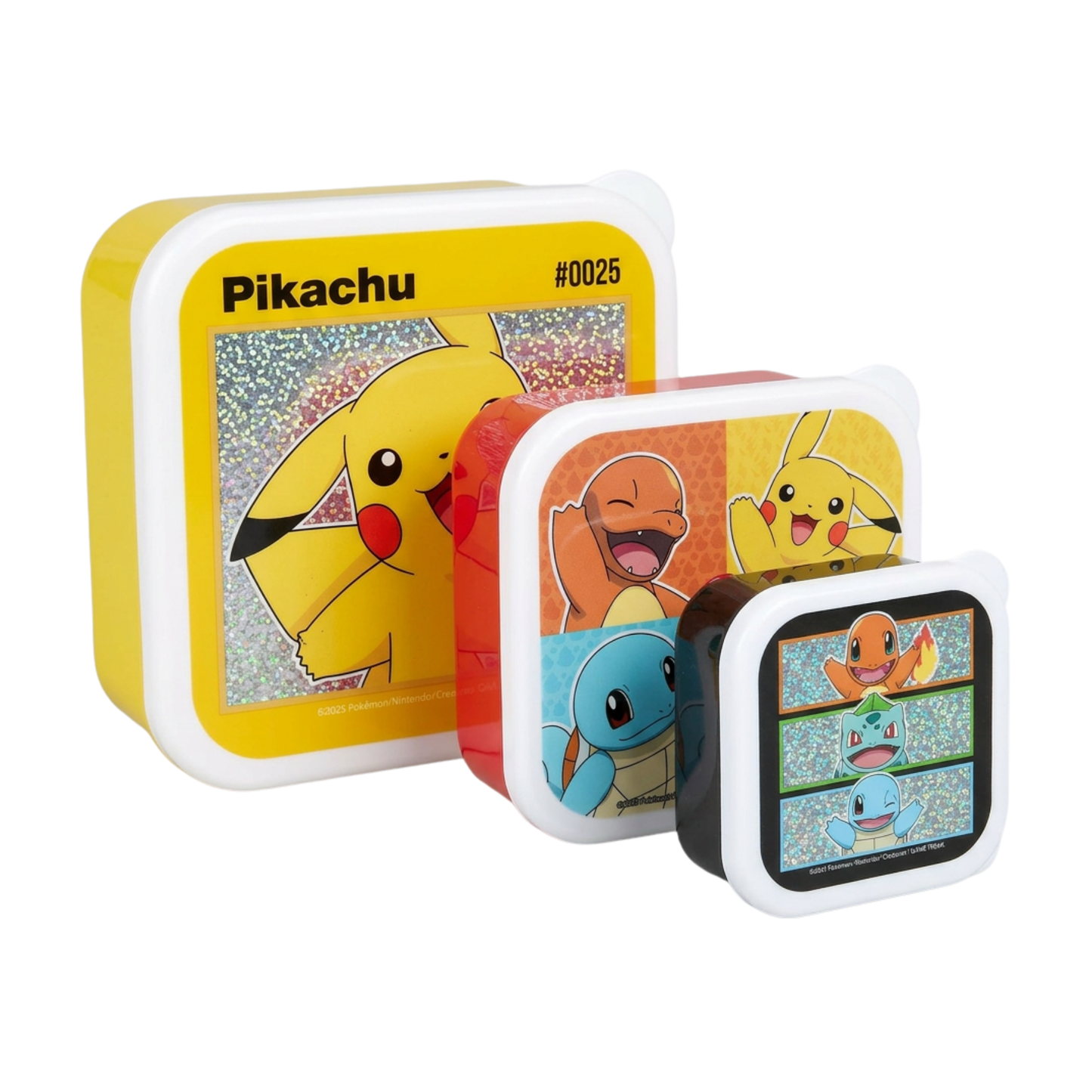 3 Caixas snacks Pokemon