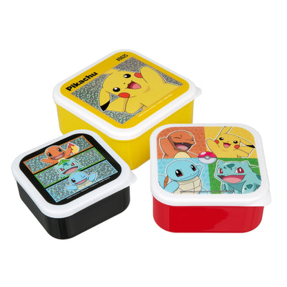 3 Caixas snacks Pokemon