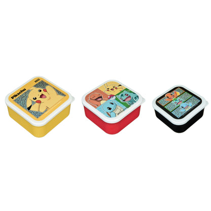 3 Caixas snacks Pokemon