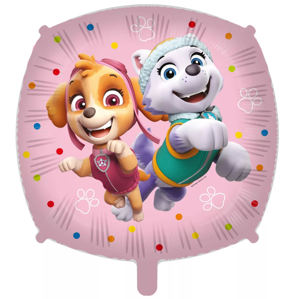Balão de festa Patrulha Pata Skye e Everest 46 cm
