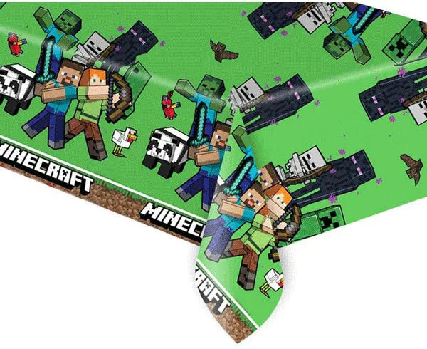 Toalha de festa Minecraft Green (120x180 cm)