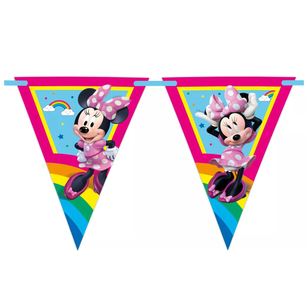 Faixa de festa Minnie make me smile