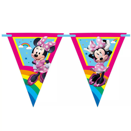 Faixa de festa Minnie make me smile