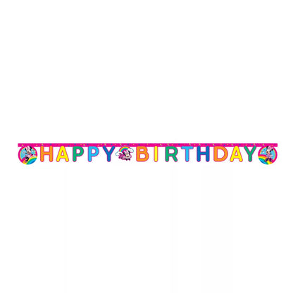 Faixa Happy Birthday Minnie make me smile