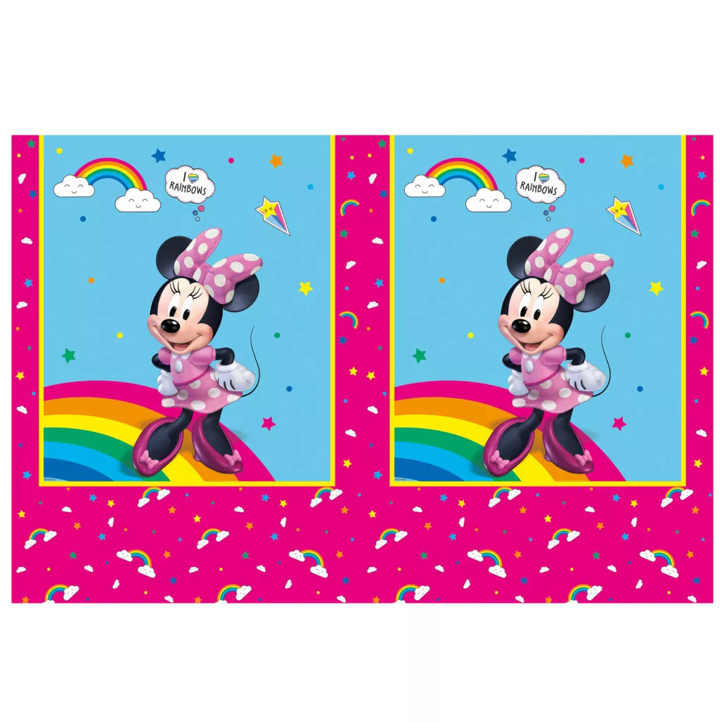 Toalha de festa Minnie make me smile