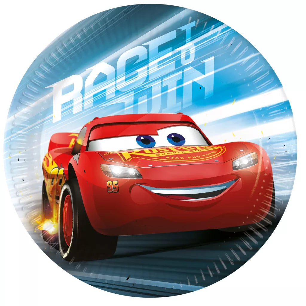 Pratos de papel Cars Victory (8 unidades)