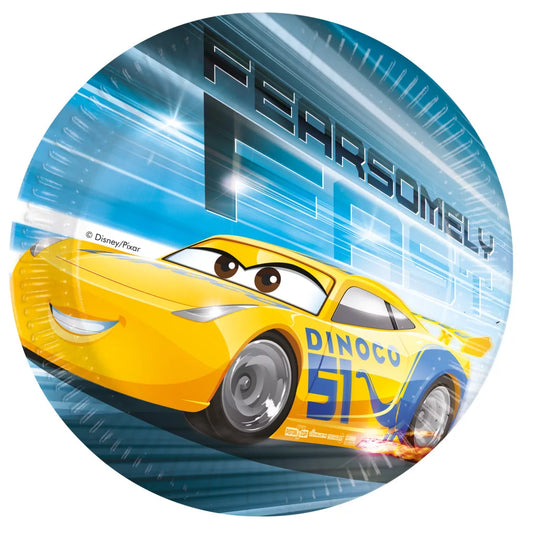 Pratos de papel Cars Victory (8 unidades)