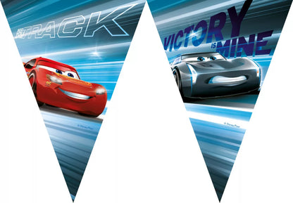 Faixa de festa Cars Victory Is Mine