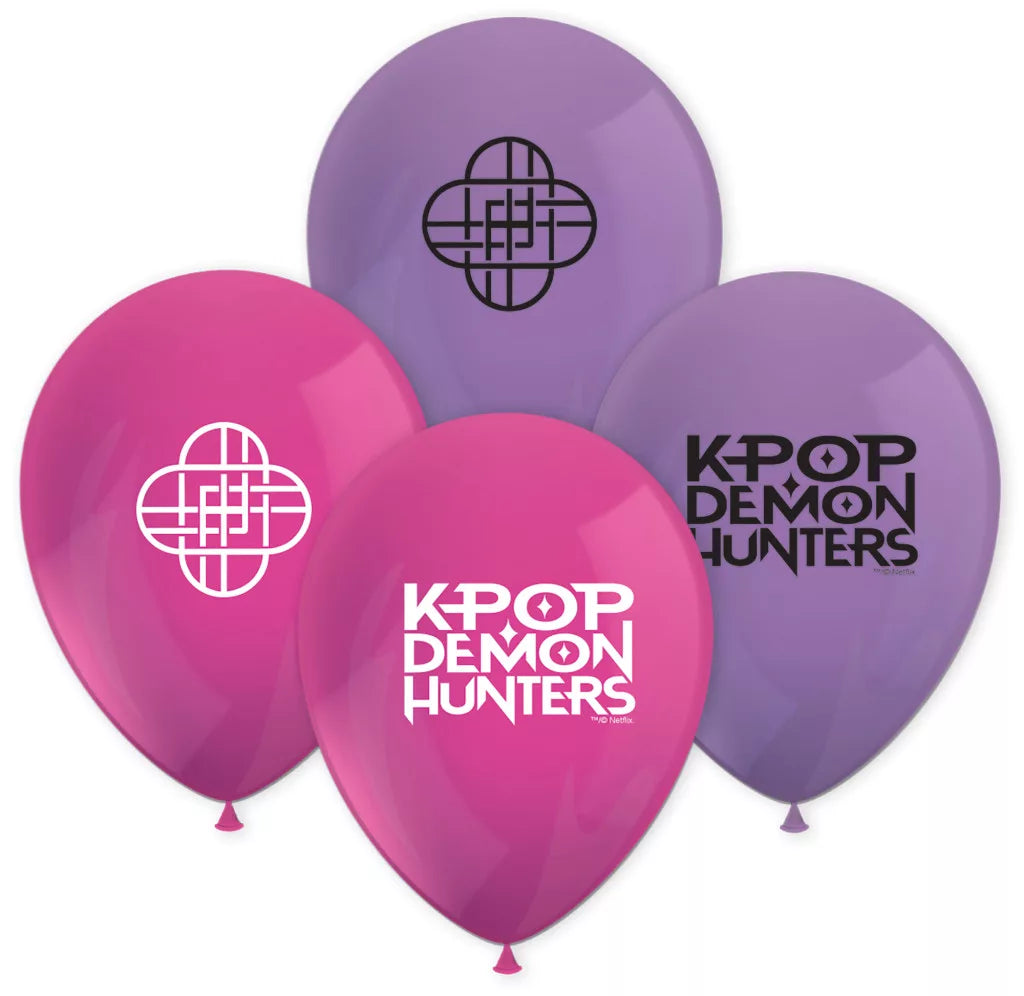 Balões de festa K-Pop (8 unidades)