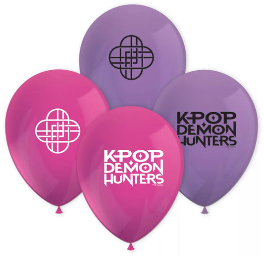 Balões de festa K-Pop (8 unidades)