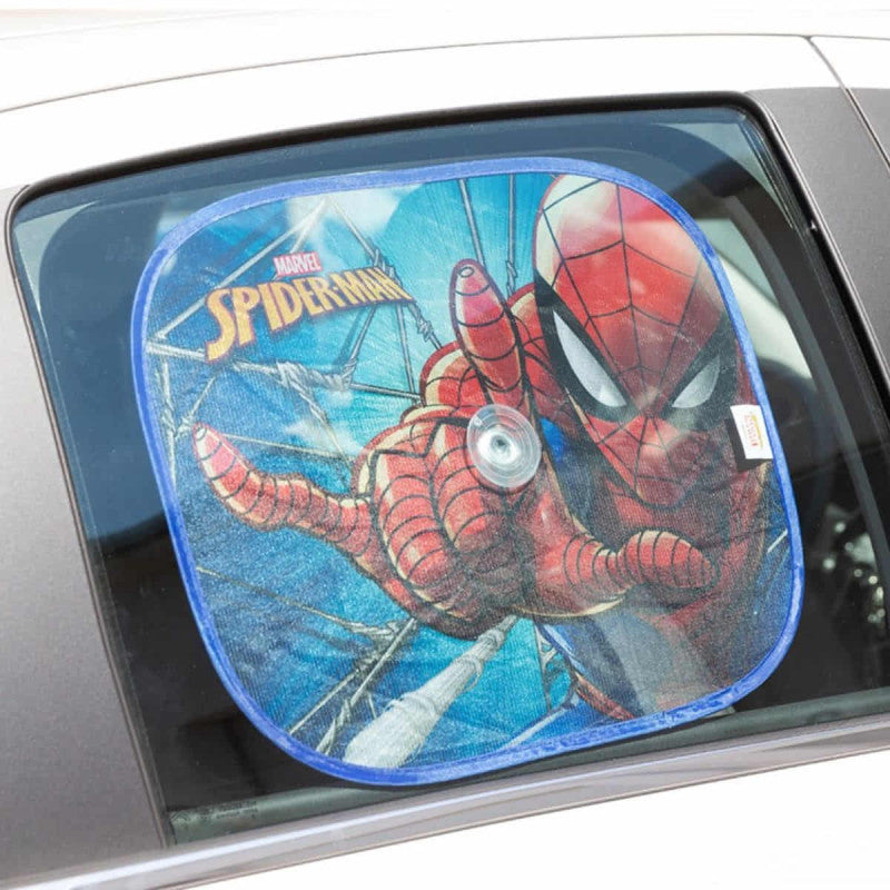Para-sol Lateral para Carro Homem Aranha (2 peças) - BONECADA
