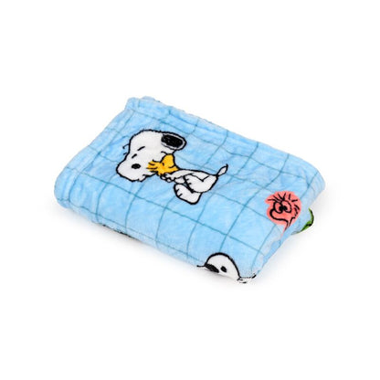 Peluche e cobertor de viagem 2 em 1 Blankeazzz Peanuts Snoopy & Woodstock