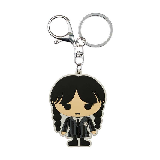 Porta-Chaves Wednesday Chibi