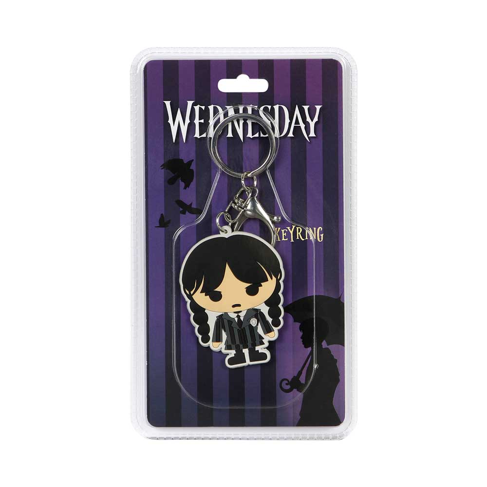 Porta-Chaves Wednesday Chibi