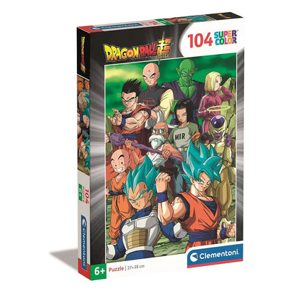 Puzzle 104 peças Dragon Ball Universe 7 Team