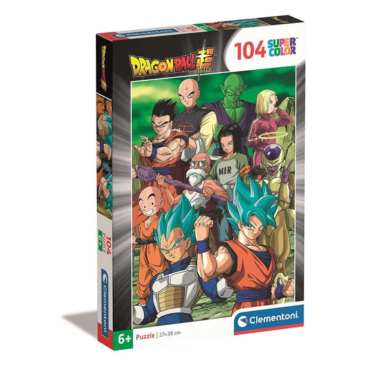 Puzzle 104 peças Dragon Ball Universe 7 Team