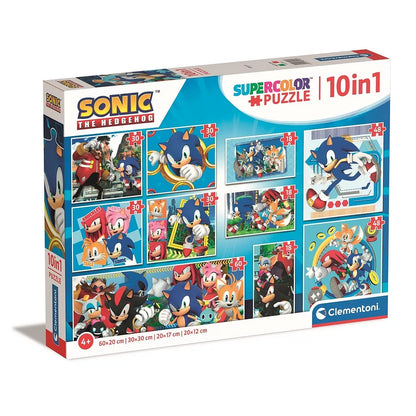 Puzzle 10 em 1 Sonic Heroes Rivals