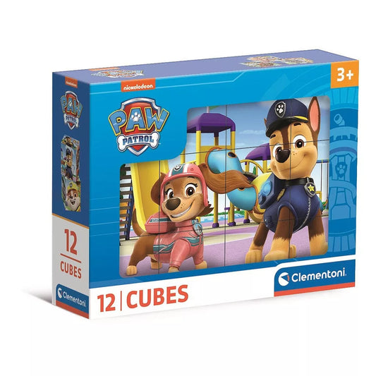 Puzzle 12 cubos Patrulha Pata