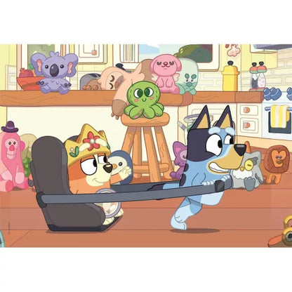 Puzzle 2x60 peças Bluey - BONECADA