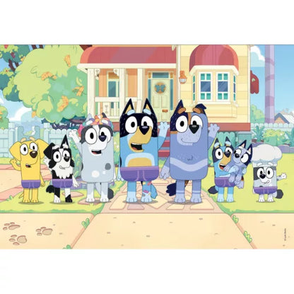 Puzzle 2x60 peças Bluey - BONECADA